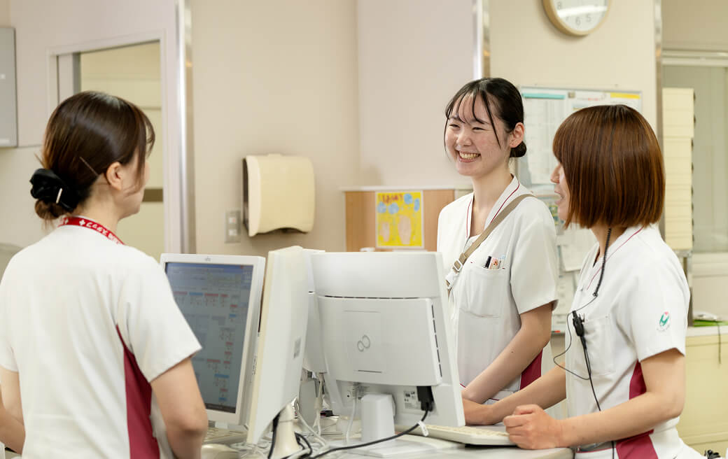 本館北棟2階病棟の様子